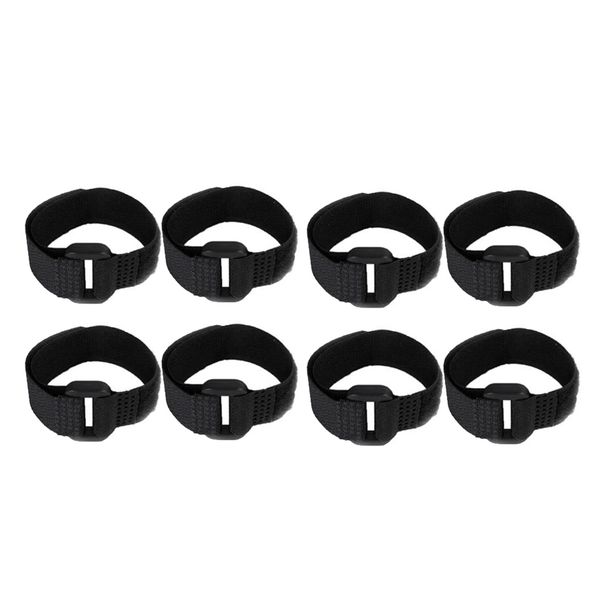 

8pcs no-crow rooster collar no crow noise neck belt for roosters black