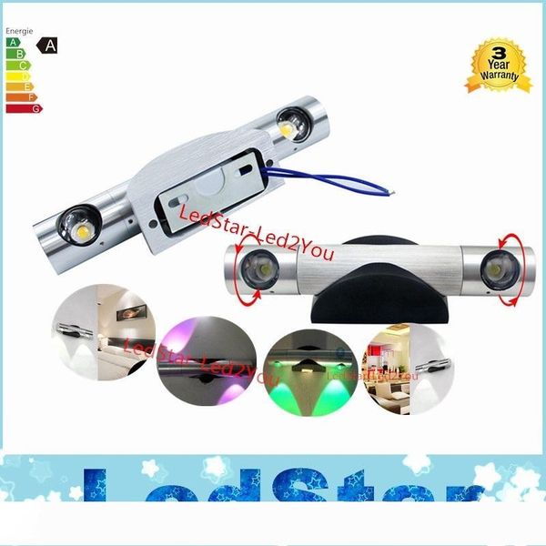 

sell modern 2*1w 2*3w led wall light bed lamp l restroom bathroom bedroom wall lamp 2w 6w ac90~265v goalsun lighting ing
