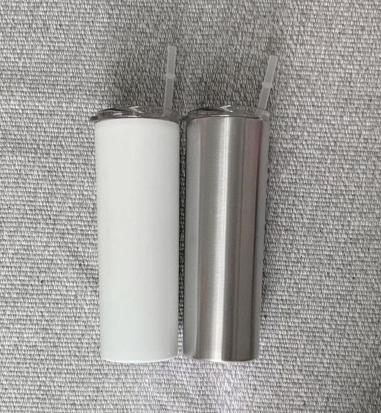 

diy wholesale 20oz sublimation skinny tumbler stainless steel coffee mug insulated beer cup blank wine tumbler double wall water bottle a10