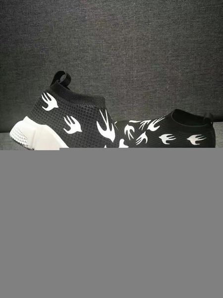 

speed for trainer fashion socks shoes black white flat mens outdoor trainers b1