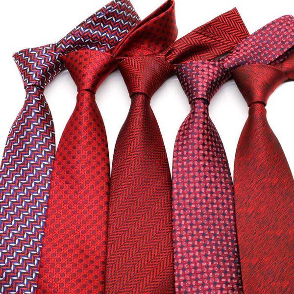 

yishline 2020 novelty classic 8cm men ties paisey red man neck ties neckwear bridegroom business wedding tie party accessories, Black;gray