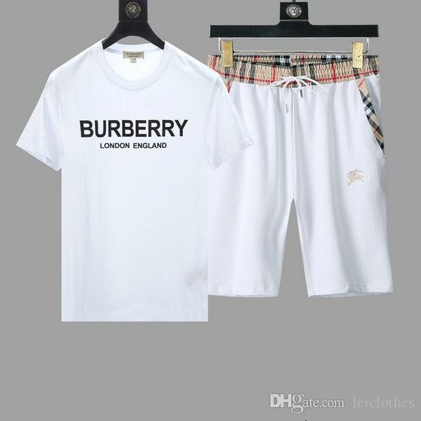 

2020 luxury summer mens designer tracksuit joggers letter clothing brand track kit mens designer tracksuit sports suit, Gray