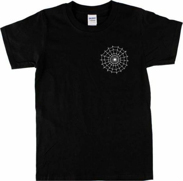 

spinnennetz tasche t shirt retro tattoo halloween verschiedene, Gray;blue