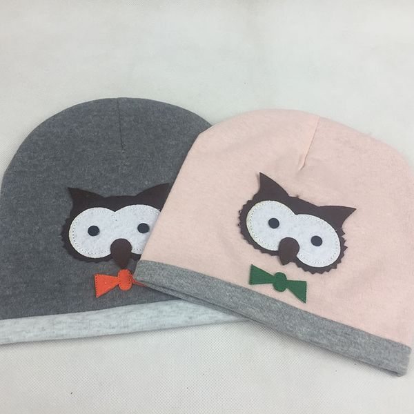 

mz1837 owl labeling autumn mz1837 owl pullover labeling baby pullover hat baby autumn hat, Blue;gray