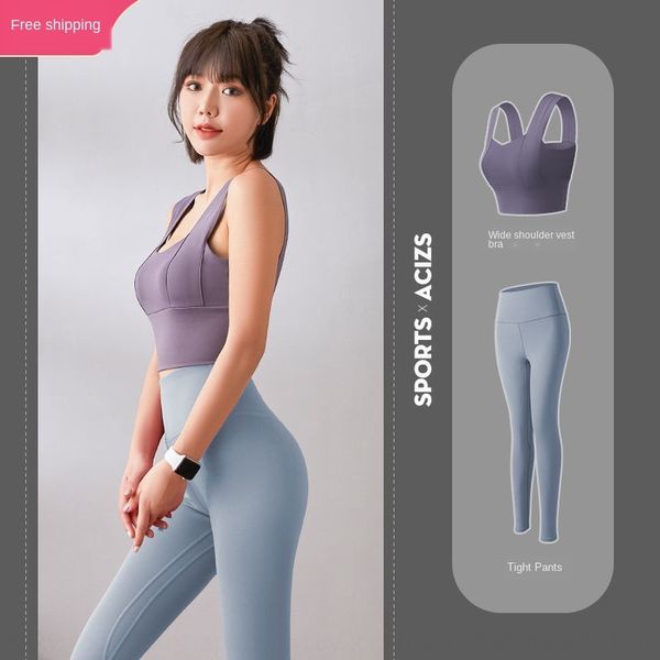 

peach hip fitness sports pants women's hip-lifting running nine-point sports pants yoga suit professional online red fitness clothes, White;red