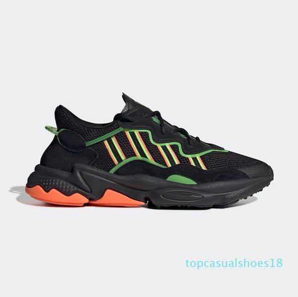 

2020bold orange pride xeno ozweego for men women casual shoes neon green solar yellow halloween tones core black trainer sports sneakers t18