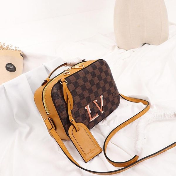 

горячий новое прибытие женские luxury designer сак d '; épaule totes сумки lady trend zipper plaid сумки кожаные женские сумки crossbody с и