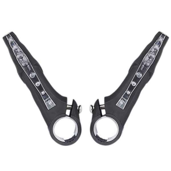 

mtb bicycle handlebar with led turn light bicycle steering lamp for night safety riding cycling equipment