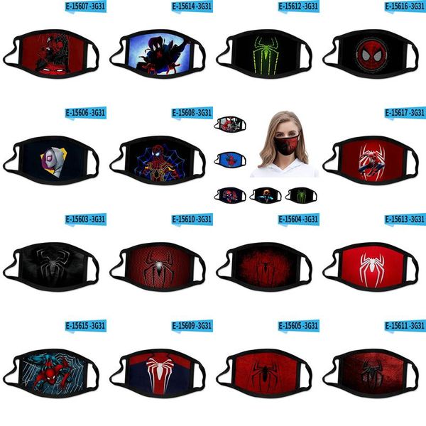

amazing spider man 2 3d printing designer face mask cotton reusable face masks out door sport riding masks fashion xodkm w