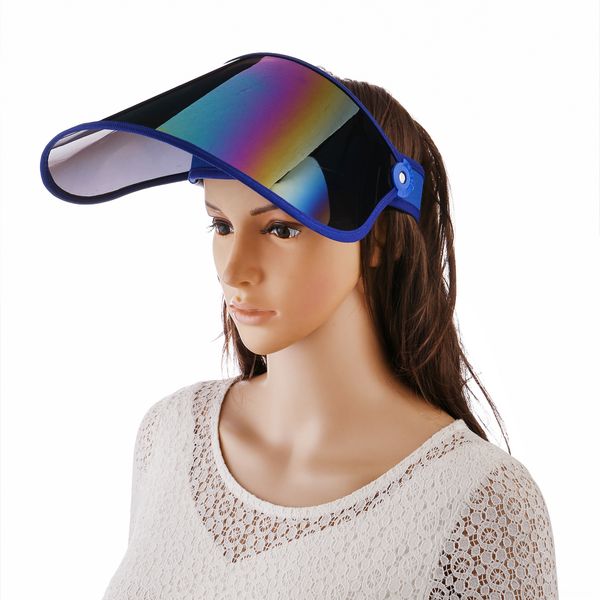 

fashion protective sun protective bicycle bicycle men's and women's colorful riding sun hat foldable cycling casual hat, Blue;gray