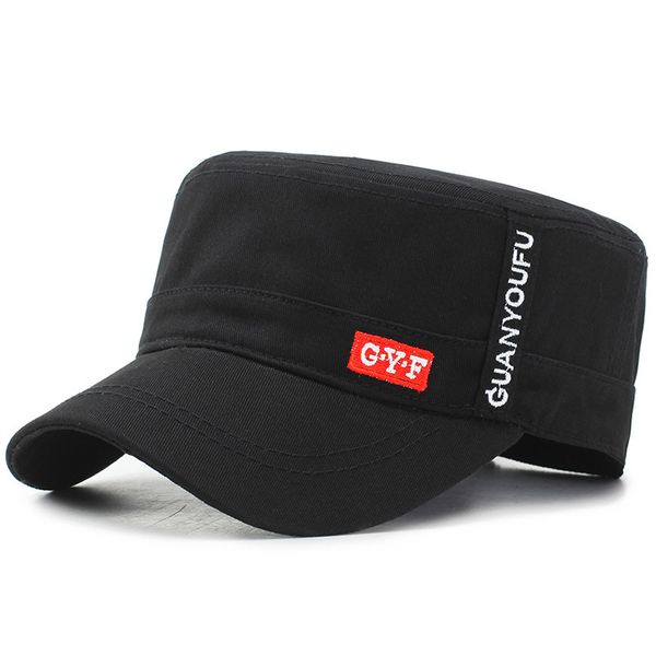 

new embroidered small letter sun hat simple wild hat men and women shade flat, Blue;gray