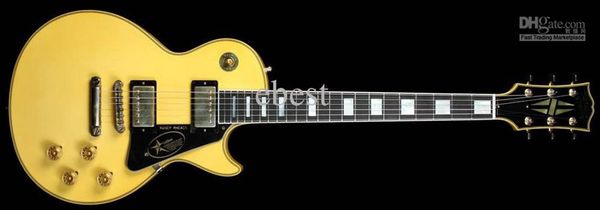 

legendary axe custom randy rhoads signature white vos cream metal legend electric guitar ebony fingerboard white mop block inlay