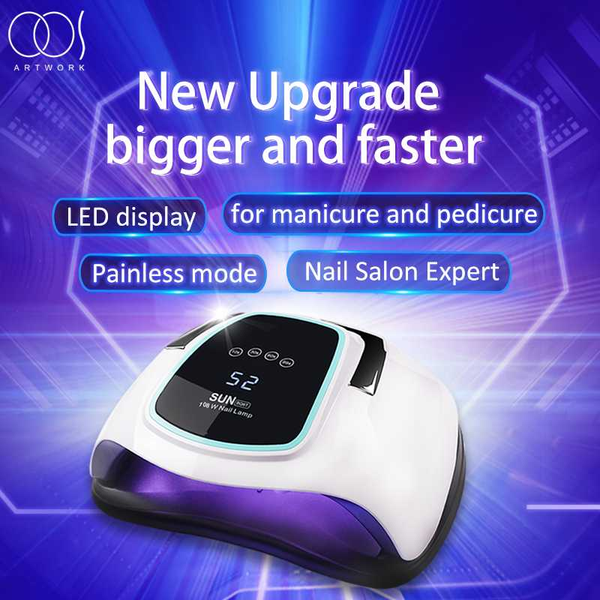 

nail dryers led uv lamp dryer lamb drying polish manicure machine with bottom timer art salon tools