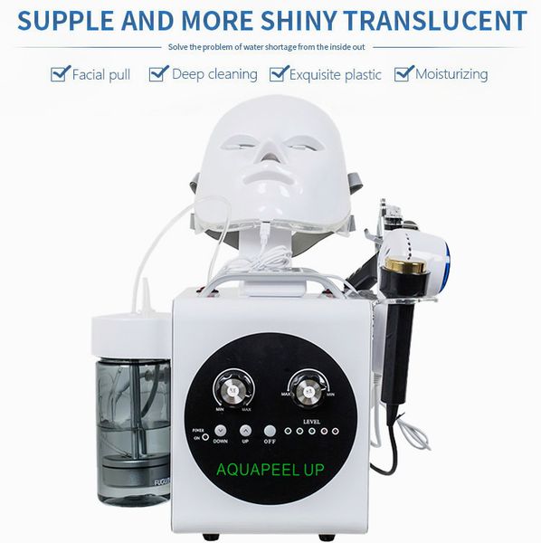 

no noise silence pump 5 in 1 hydra facial microdermabrasion rf face lift cooling skin tightening home spa salon use machine