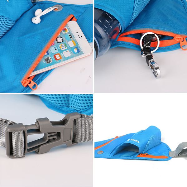 

sports running mobile phone running bag outdoor riding mountaineering bag waterproof kettle bag belt