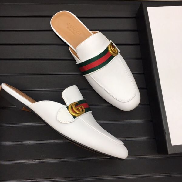 

2020 latest fashion trend men's and women's shoes princetown high-end shoes famous brand copy beautiful men's half slippers