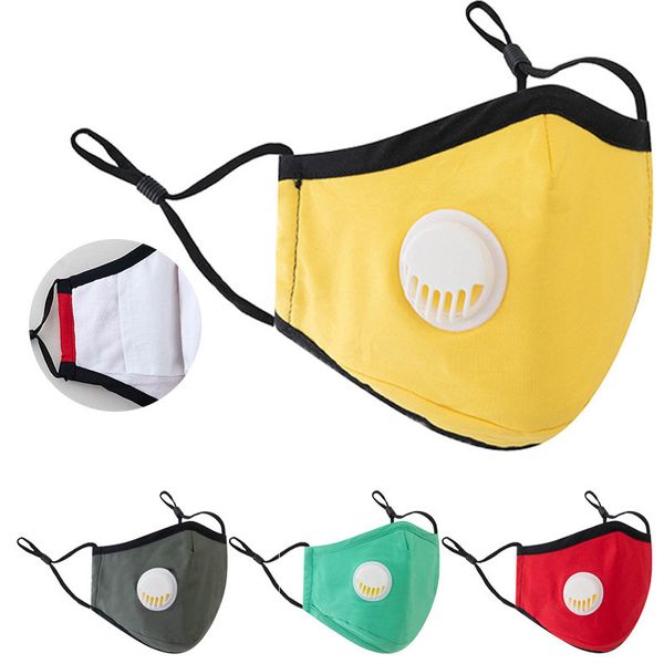 

fashion kids face mask summer breathable dust-proof breathing valve child face mask washable reusable cycling mask ing