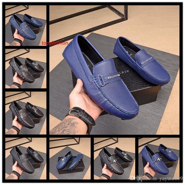 

a1 9 style luxury design leather dress shoes leather wedding party men shoes suede fashion loafers heel shoes size 38-46, Black;green