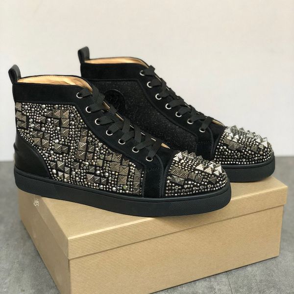 red bottoms with studs
