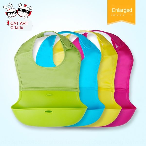 

katatu large edition silica gel silica gel waterproof stereo silicone mouth water bib bib articles for the elderly