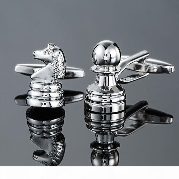 

2019 fashion silver cufflinks luxury women cuff links enamel cuff links wedding jewelry for gift ing