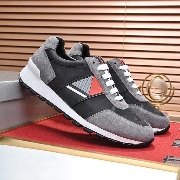 

breathable technical fabric sneakers mens shoes with origin box new 2020 sports lace -up low men shoes sports sneakers fast delivery, Black
