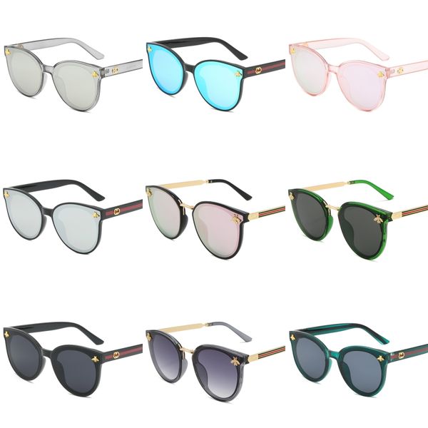 

wood sunglasses for men retro buffalo horn glasses full frame gold and silver frame brown black clear lenses round sunglasses with#730, White;black