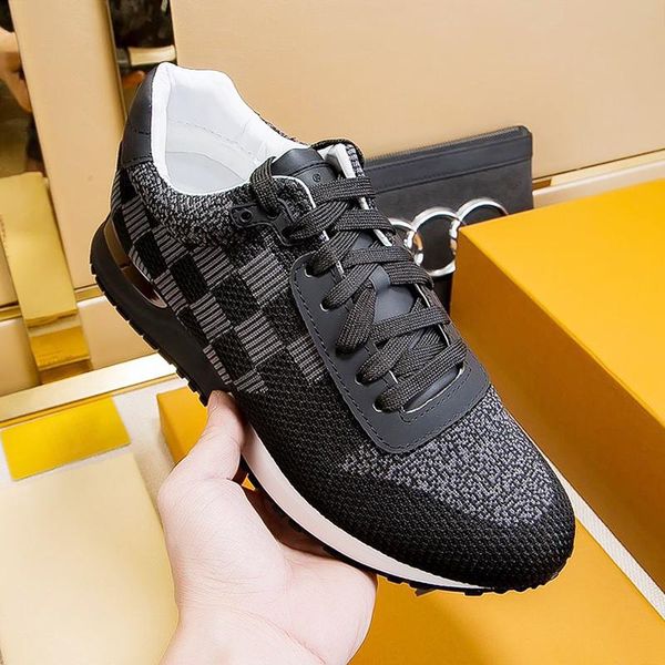 

men shoes run away sneakers luxury zapatos de hombre running shoes mesh fabric breathable chaussures pour hommes fast delivery