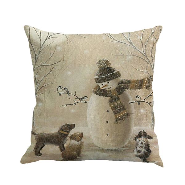 

gajjar pillow 45*45 christmas printing dyeing pillow cover decorative pillows print dropshipping