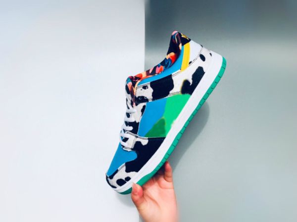 

grateful dead x sb low orange bears kids skateboarding casual shoes sb dunk men women sport shoes