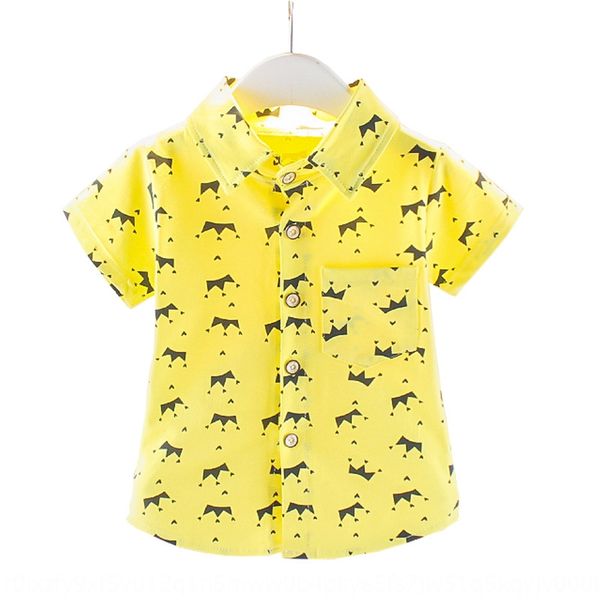 

bd30 mufurui short-sleeved single small and medium-sized boy baby 0-4 years old shirt cotton lapel short-sleeved shirt boy, White;black