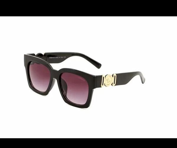 

красный моды спортивные солнцезащитные очки для мужчин унисекс рога буйвола очки мужчин женщин безободковых вс очки серебро золото металличе, Black