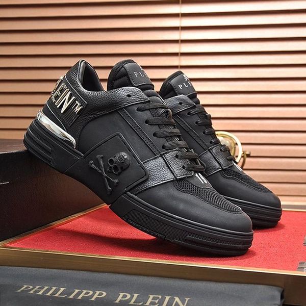 

men shoes sports lightweight outdoor walking footwears plus size low lace -up luxury men shoes sneakers zapatos de hombre, Black