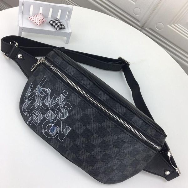 

new arrival mens bag fashion classic belt bag chest pack leather crossbody bag drop ship men shoulder bags simple style zipper chest bags