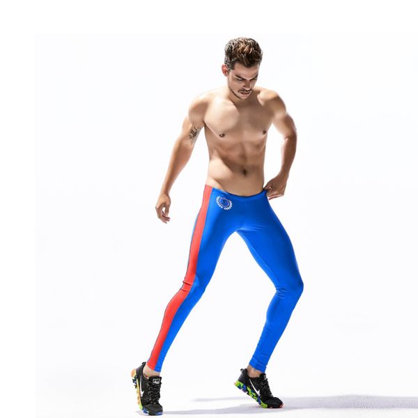 

xb10 men's sports trousers low waist men fitness running long pants male sweatpants workout gym tights pants man, Black;blue