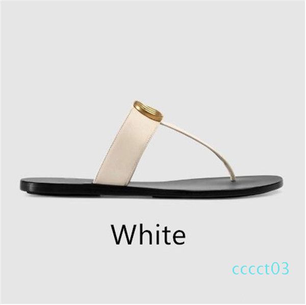 

genuine leather slipper women designer sandal slide luxury flip flops metal summer female slippers ct03, Black