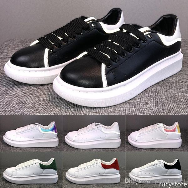 

3m reflective leather mens designer shoes womens mens flat casual party platform wedding shoes golden white balck velvet luxury sneakers