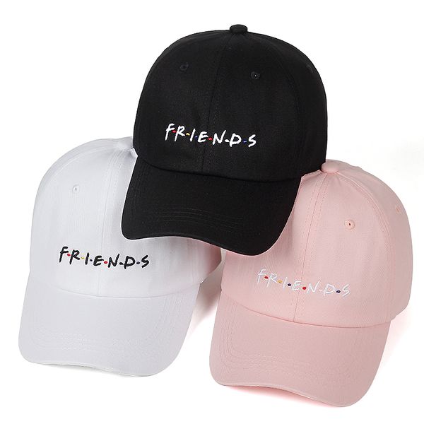

women men fashion spring summer dad hat friends embroidery baseball cap cotton adjustable snapback hats new casual caps, Blue;gray