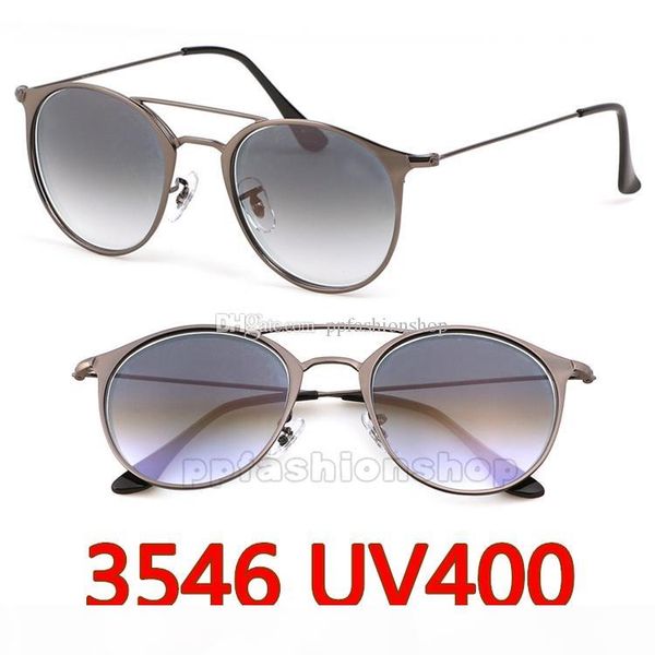 

designer sunglasses for men 3546 classic retro glass sunglasses women luxury driving sun glasses 6 colors, White;black