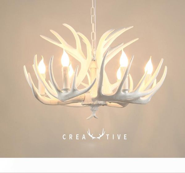 

american village retro style l decoration dimmable energy saving resin antlers chandeliers pendant light