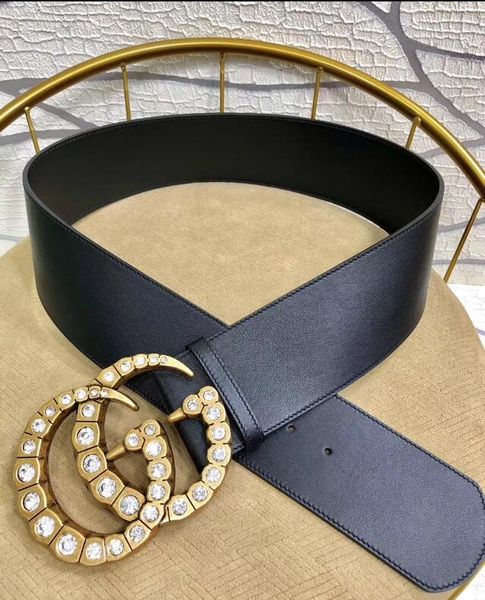 

ms luxurious diamond agio smooth belt buckle womens fashion belt designer belts luxury 1g gg belt 1g belt, Blue;gray