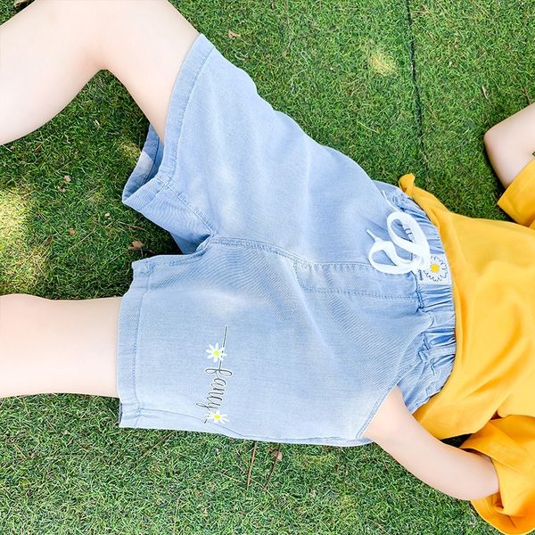 

2020 new korean style loose slimming thin casual denim shorts large size women's pants shorts pantspants pantsfor women, Blue