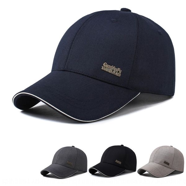 

guanyoufu new korean men's autumn hat outdoor sports outdoor sports baseball cap baseball cap simple sun hat men, Blue;gray