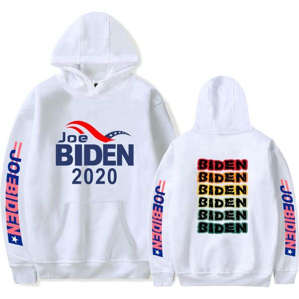 

2020 joe biden us presidential election printed men/women casual spring harajuku fashion hoodies trendy hooded men, Black
