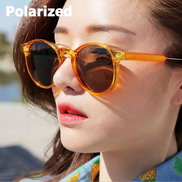 

jackjad fashion 3185 vintage round style polarized sunglasses women classic transparent brand design sun glasses, White;black