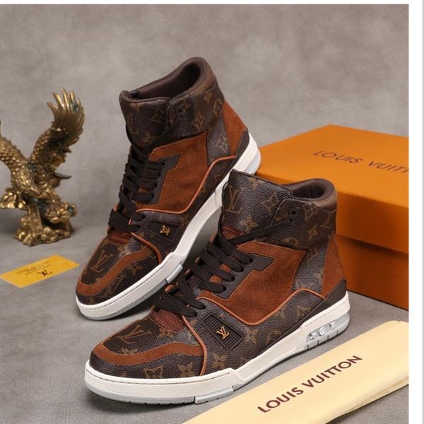 

37 men's designer casual sports shoes, luxury trendy travel casual shoes, sports shoes. fast delivery in original box packaging, Black