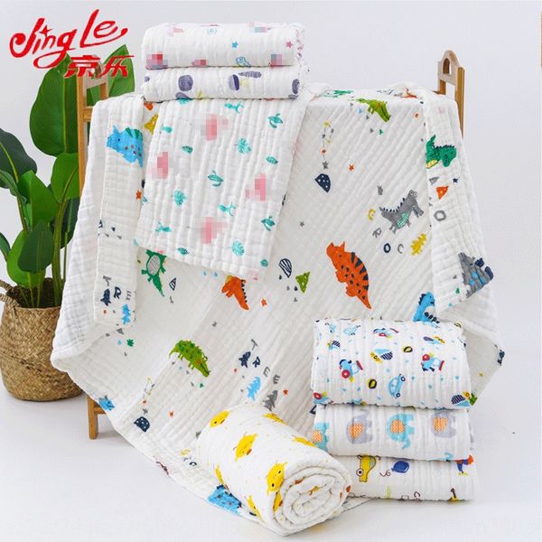 

1ojc5 bubble children's quilt 110*110 baby gauze blanket air conditioning children's breathable cool-proof air conditioning quilt