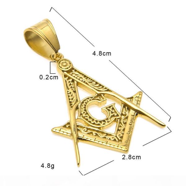 

o 2017 hip hop necklace gold plated asonry hollow out pendant stainless steel 60cm rope chain necklace, Silver