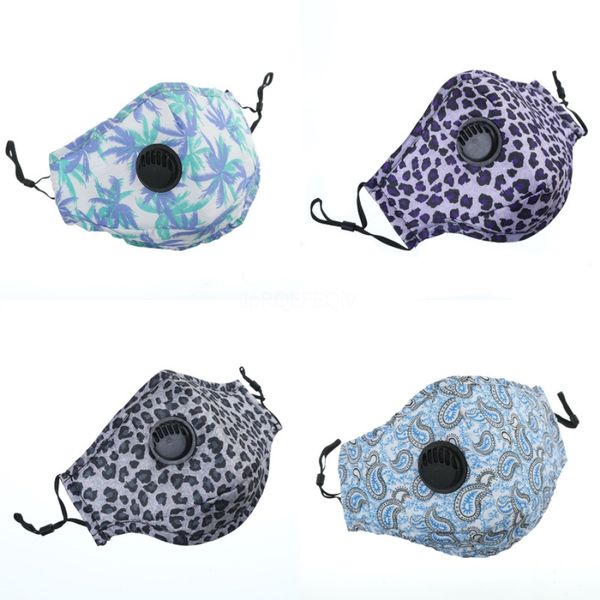 

iwuf6 cotton faceand reusable facemask black leaf print breathable cloth masks for bylima protection maskswashable scarf#763