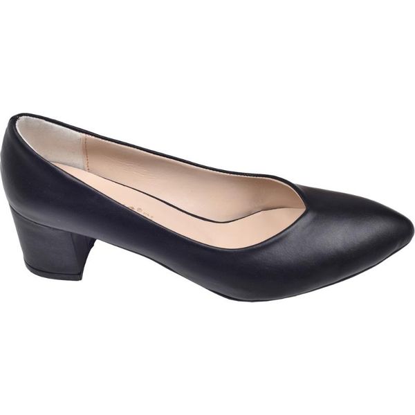 

ayakland alens 233 large size 6 cm heel women 's skin shoes ayakland, Black